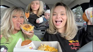 In-n-Out Mukbang with My Mom and Baby Malibu!