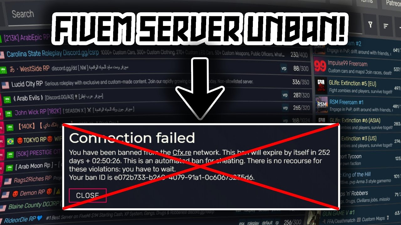 How To Get Unban From Fivem! 2021 [Gepatcht]