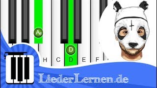 Cro - Unendlichkeit - Klavier lernen - Musiknoten - Akkorde