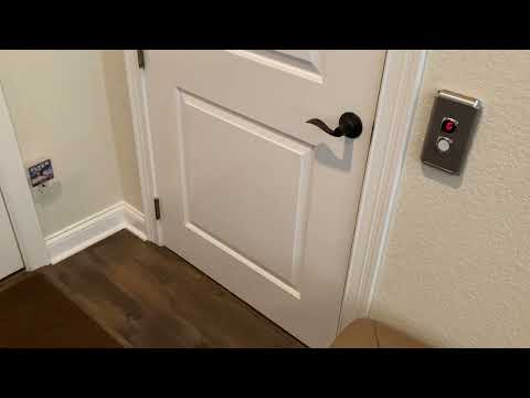 Thyssenkrupp Home Elevator at my Cousins' Townhome in Tampa, FL