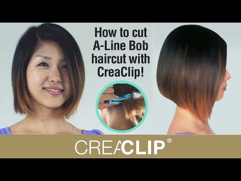 self cut bob haircut