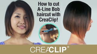 Http://www.creaproducts.com $29.99 for two sizes. how to cut your own
hair in an a-line bob hairstyle. step by trim and get a new celeb...