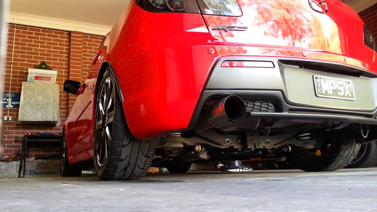 Mazda 3 MPS Corksport Exhaust YouTube
