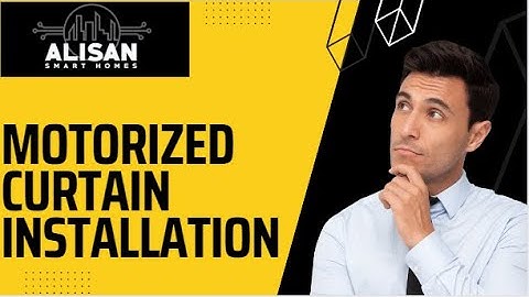 Motorized Curtains Installation |Complete guide for motorized Track installation| Leaders in Motors
