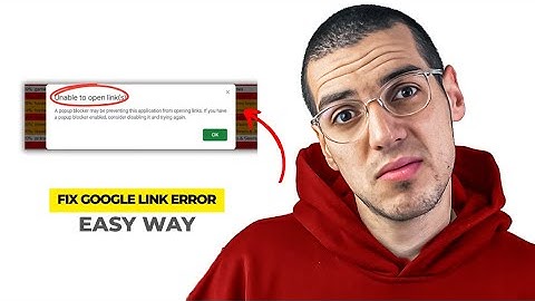 How To Fix "Unable To Open Link In Google" (2025 update)