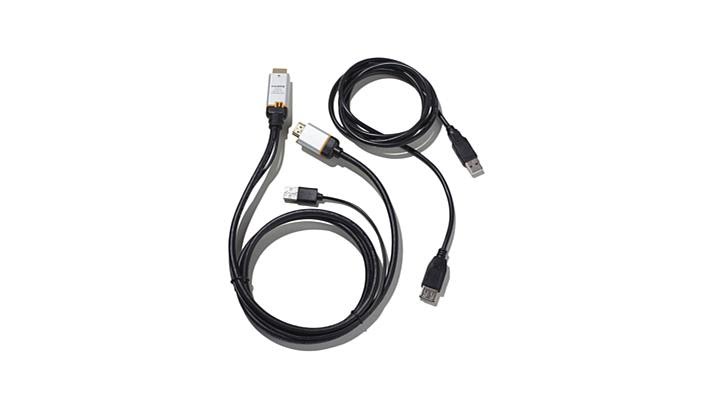 Marseille 4' 4K Upconverting HDMI Cable w/Cord Extender