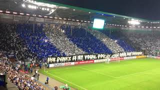 Block U Choreografie - DFB Pokal 1. FC Magdeburg gegen Borussia Dortmund BVB