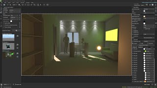 Famous VANTAGE - Lesson 06 - Artificial Lighting, Day and Night, Portal, IES Light, Area, Sphere, Disc Profile