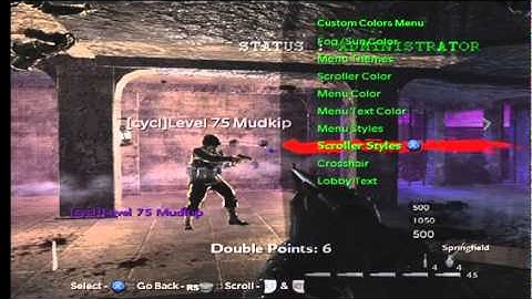 CALL OF DUTY WAW MOD MENU TOXICITY V1