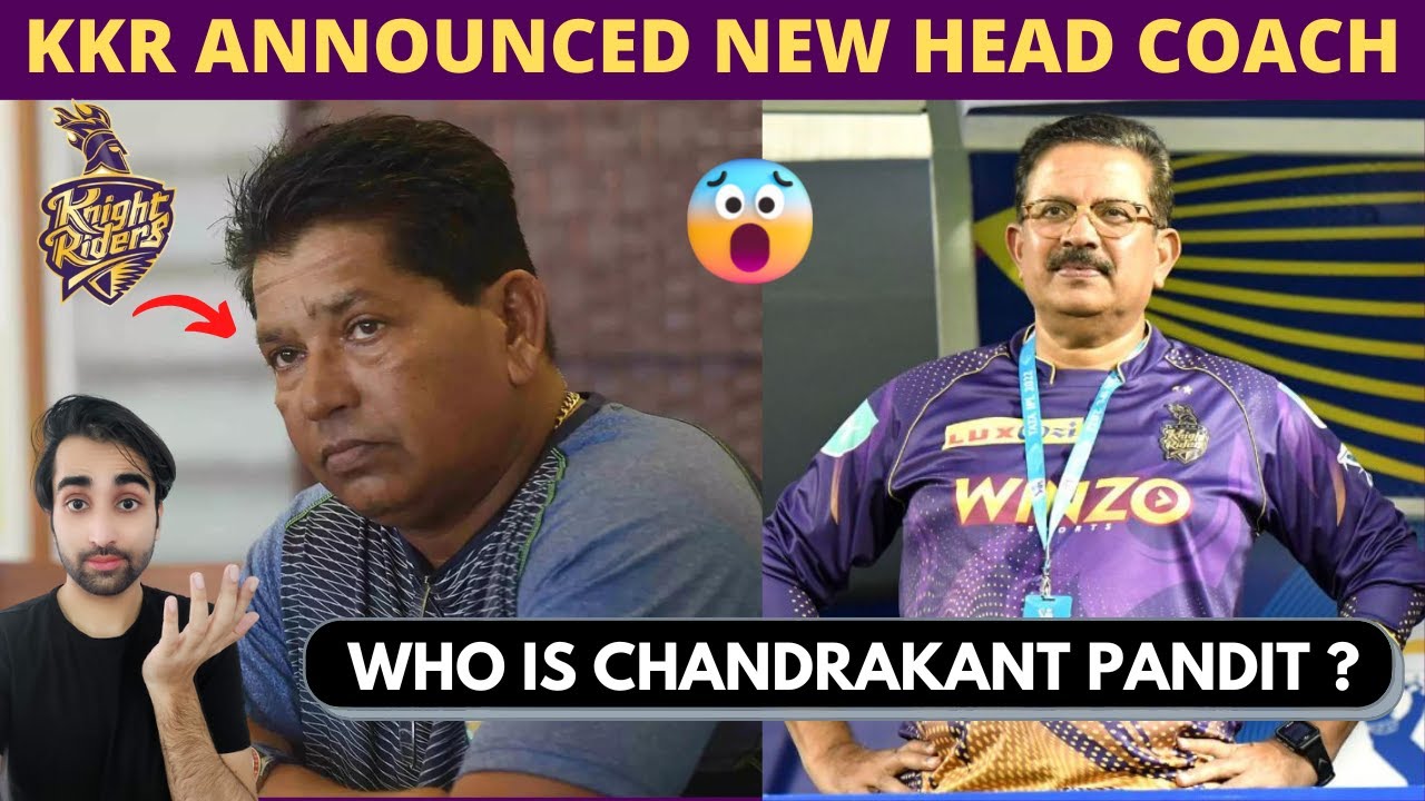 BREAKING : KKR Announced New Head Coach IPL 2023 | Who is Chandrakant ...