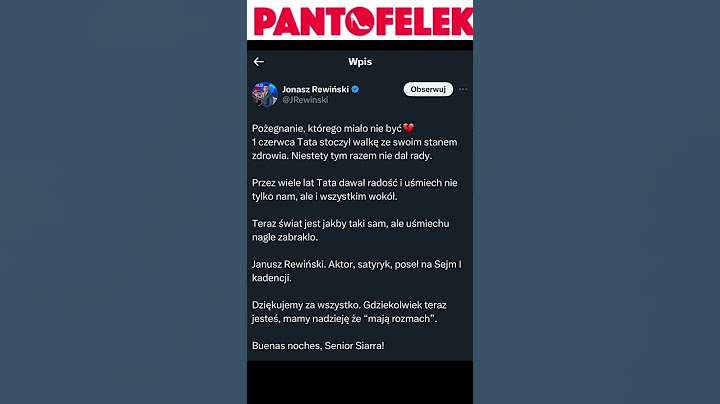 JANUSZ REWIŃSKI NIE ŻYJE! AKTOR ZNANY Z ROLI SIARY W "KILERZE" MIAŁ 74 LATA