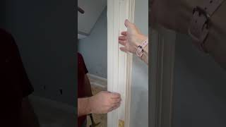 Home Repairs &amp; Real Life Moments | Door Frame Makeover