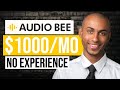 Audio bee review earn 5000 per voice recording job honest opinion