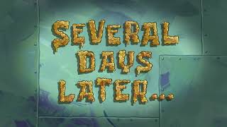 Several Days Later... | SpongeBob Time Card #163