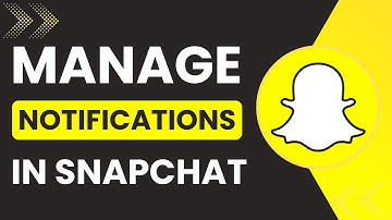 How To Manage Notifications in Snapchat