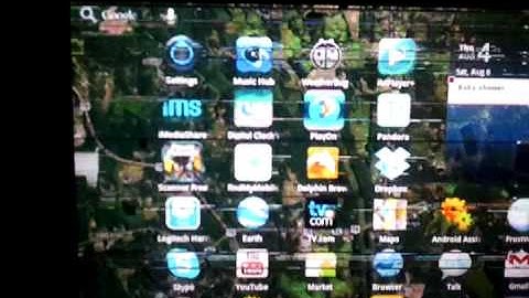 Samsung galaxy 10.1 screen flickering