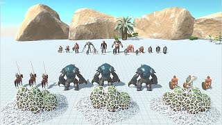 Download Lagu Infernals \u0026 MutantnPrimates VS 3 Bosss \u0026 Miniboss - Animal Revolt Battle Simulator MP3