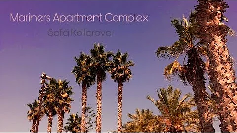 Lana Del Rey - Mariners Apartment Complex (visualette cover)