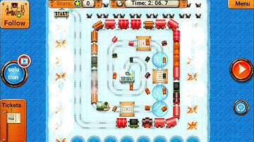 Train Tiles Maze - Rail Maze 2 - Train Puzzle Game - Android Gameplay #.038