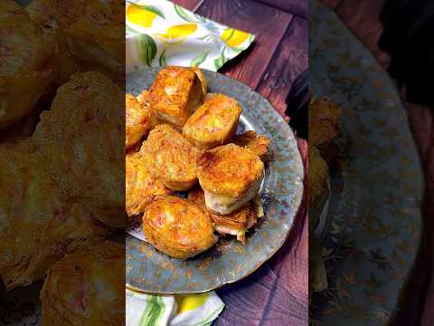 Nonushta uchun bir zumda tayyor boʻladigan lavash hamiridan mini pizza