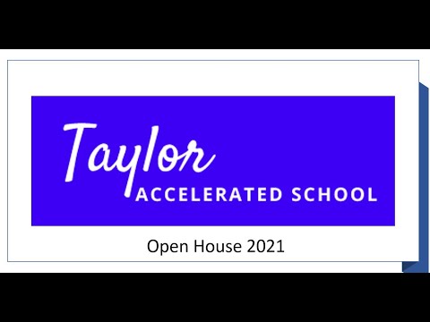 Taylor County Accelerated School Open House 2021