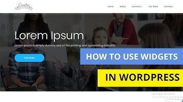 How to Use Widgets in WordPress // WordPress Basics Tutorial - onlyfordesigns