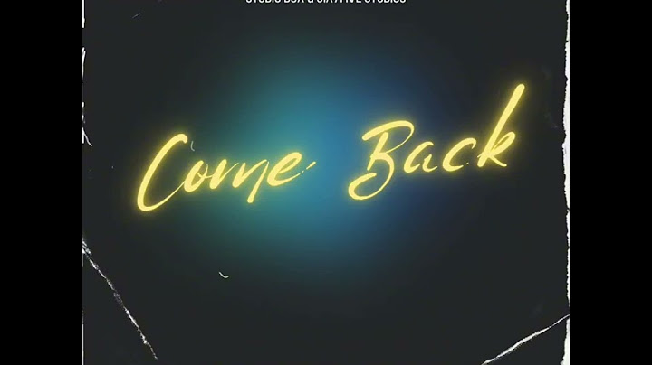 COME BACK Studio Box