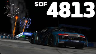 The GT3 class on iRacing is crazy fast! | iRacing GT3 Sprint at Sebring