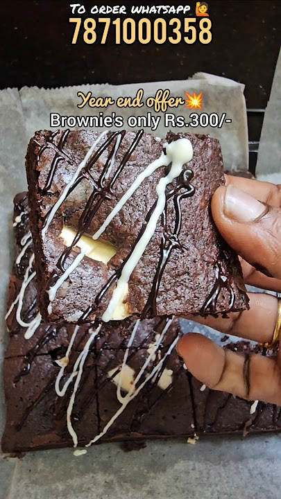 #minivlog27 💁‍♀️|| ✨️Urgent Brownie order💫 #brownie #shorts #shortsfeed  #trending #viral