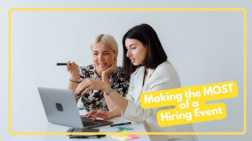 How to Get The MOST out of a Virtual Hiring Event
