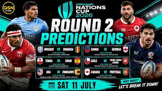 Mes pronostics pour la World Rugby Nations Cup 2026 - 2e journée