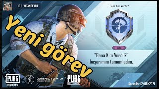 Yeni Başarım Görevi / Bana Kim Vurdu / 19 Sezon Pubg Mobile
