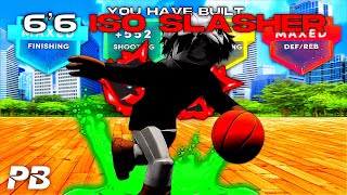 MY *NEW* 6'6 ISO SLASHER WITH THE BEST UPDATED SIGS IS A CHEAT CODE ON PLAYGROUND BASKETBALL...