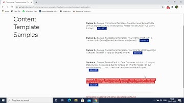 How to Add content Template on Airtel DLT Portal.