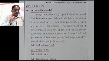 BA-2 CC&CE202 Unit-2 RBIના કાર્યો Prof.UHP
