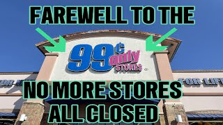 Farewell 99¢ Store No More Stores Open ALL CLOSED #2024 #99centstore #farwell #season #sad  #sales