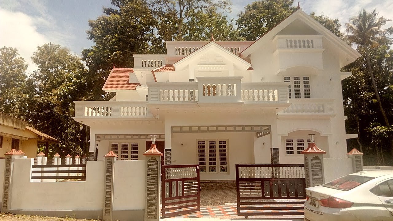 Independent new stylish house for sale Kerala ernakulam dist 8 cent