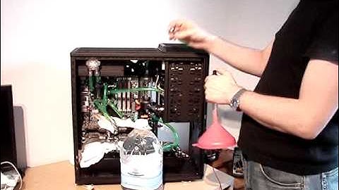 Watercooling Build HAF932 Part #11 -- How to Fill watercooling loop?