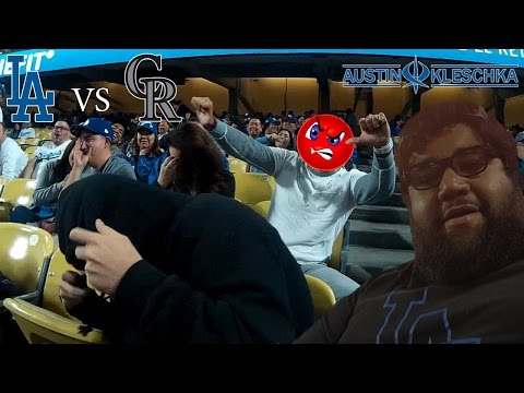 MOST HATED PERSON AT DODGER STADIUM! | Kleschka Vlogs
