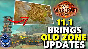 11.1 Is Bringing Surprise Updates & Additions To Old Zones In WoW - Samiccus Discusses & Reacts