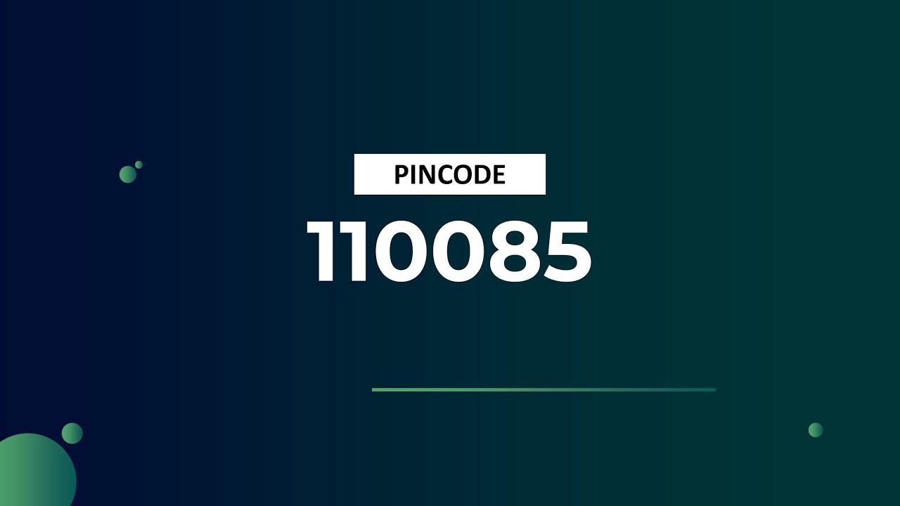 110014 Pin Code Pincode 110085 - Rohini Sec11, Rohini Sector 5 & More - YouTube