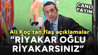 Ali Koçtan Flaş Açıklamalar Tff Ile Galatasaray Arasındaki Ilişkiyi Çözemedik
