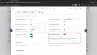 Business Central short video: Edit the customer name on the open sales document