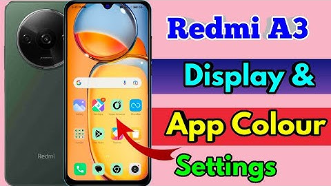 redmi a3 app color change, redmi a3 app icon color change
