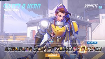 Training With Brigitte From Overwatch in the Practice Range