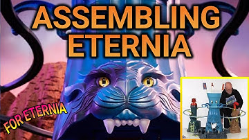 ASSEMBLING ETERNIA! A new Mattel Creations Eternia Playset backer video showing how it
