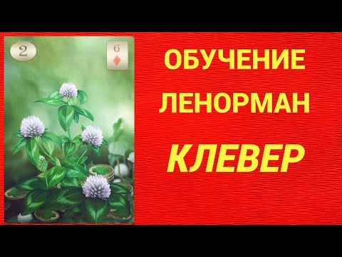 Обучение гаданию на Оракуле Ленорман. Карта Клевер.