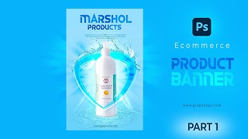 Best Shopify Website Store Banner Design with Animation | Adobe Photoshop Tutorial | (Part-1)