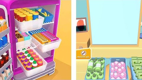 FILL UP FRIDGE: ORGANIZING GAME BY GameLord 3D | ANDROID GAMEPLAY