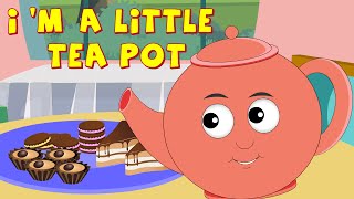 Nursery Rhyme Street | I'm A Little Teapot | Kids Songs and Nursery Rhymes - Ep 37